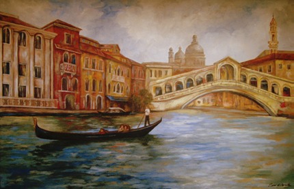 Venice gondola, mod, web